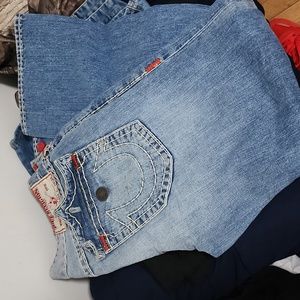 Men's True Religion jeans size 38 inseam 34 blue